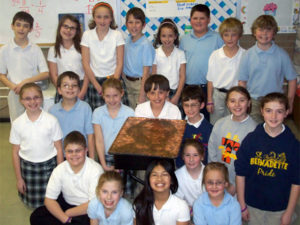 Mrs. Coles 4th grade class - St. Bernadette's - Omaha, NE - Penny Portrait
