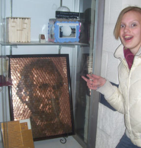 Jordan from Roundlake IL with her Penny Portrait