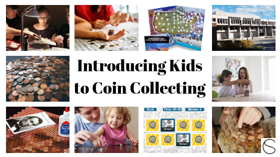 Great post about introducing kids to coin collecting! (Featuring Penny Portrait Kits!)